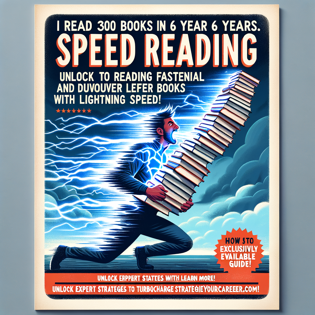 I read 300 books in 6 years. How to read faster (and learn more).: Unlock your reading potential and devour books with lightning speed! In this comprehensive guide, learn expert strategies to turbocharge your reading https://strategizeyourcareer.com/p/i-read-300-books-in-6-years