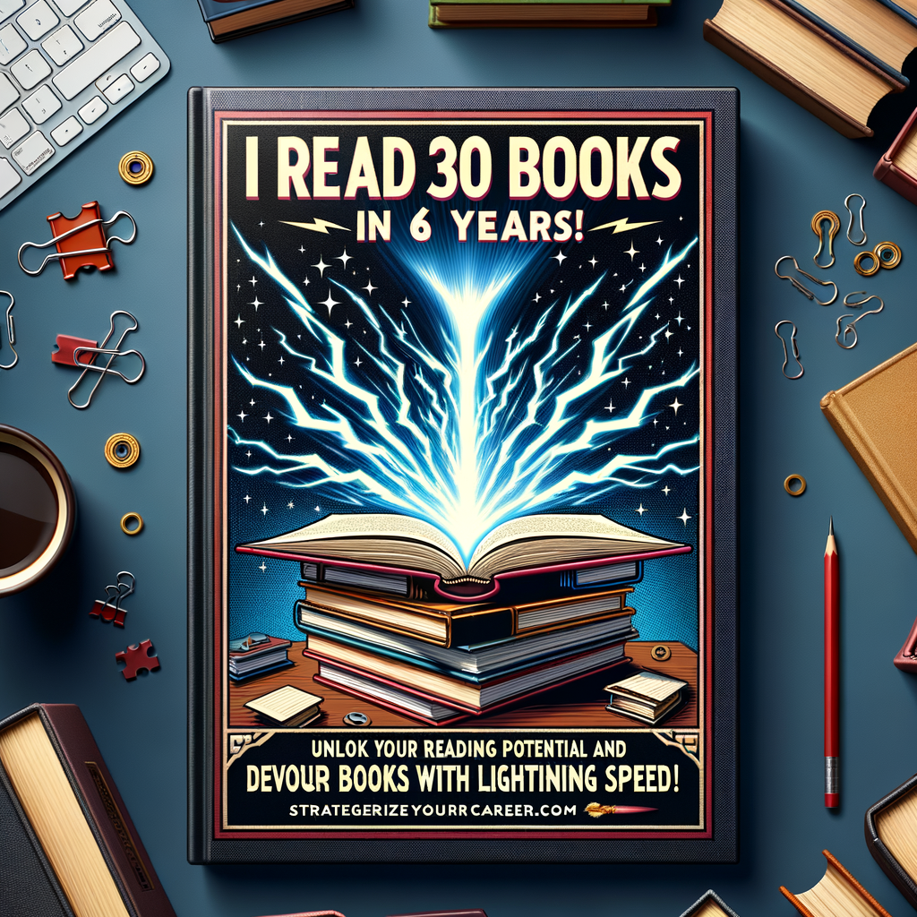 I read 300 books in 6 years. How to read faster (and learn more).: Unlock your reading potential and devour books with lightning speed! In this comprehensive guide, learn expert strategies to turbocharge your reading https://strategizeyourcareer.com/p/i-read-300-books-in-6-years